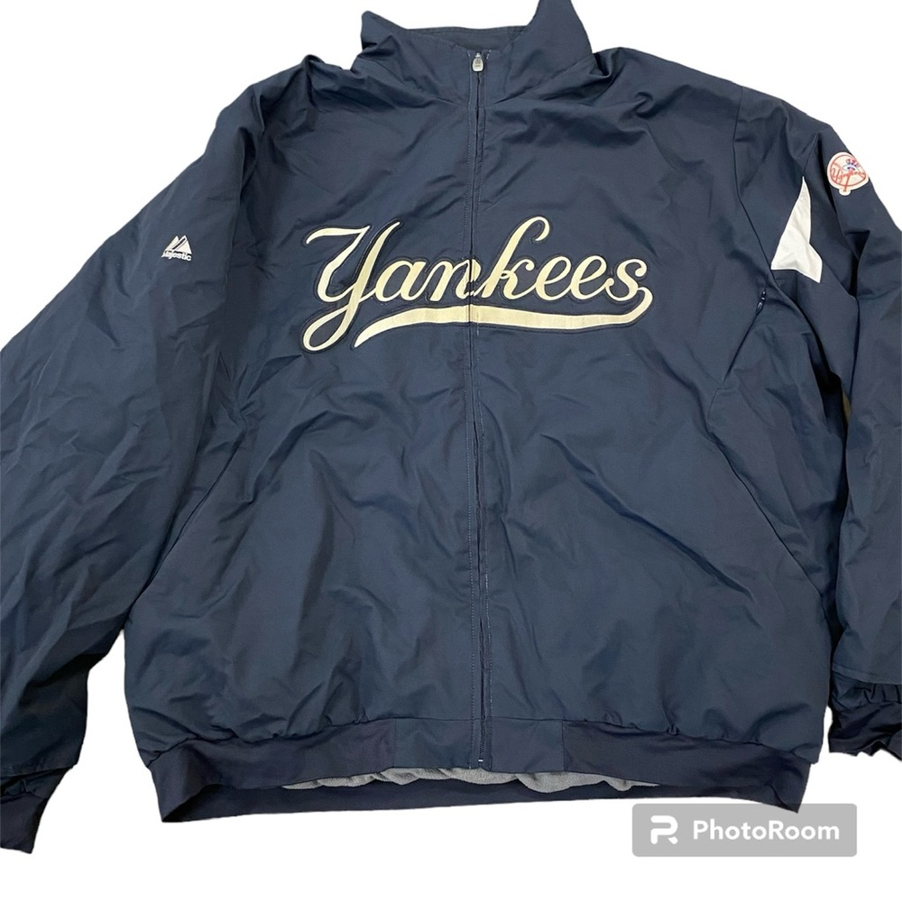 Majestic NY Yankees Bomber Zip Up Jacket